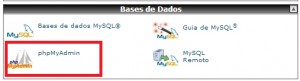Cpanel php myadmin